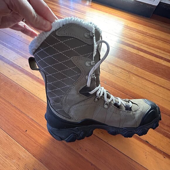 Oboz Bridger Boots US Size 10 Insulated Waterproof WARM - Picture 1 of 9